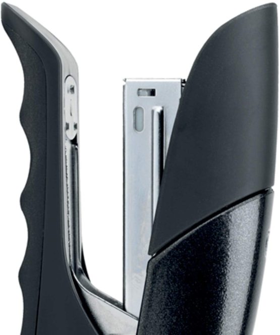 Rexel Gazelle Half Strip Stapler, 25 Sheet Capacity, Stand Up Design, Uses 24/6/ and 26/6 Staples, Metal Body, Black, 2100010 - Image 4