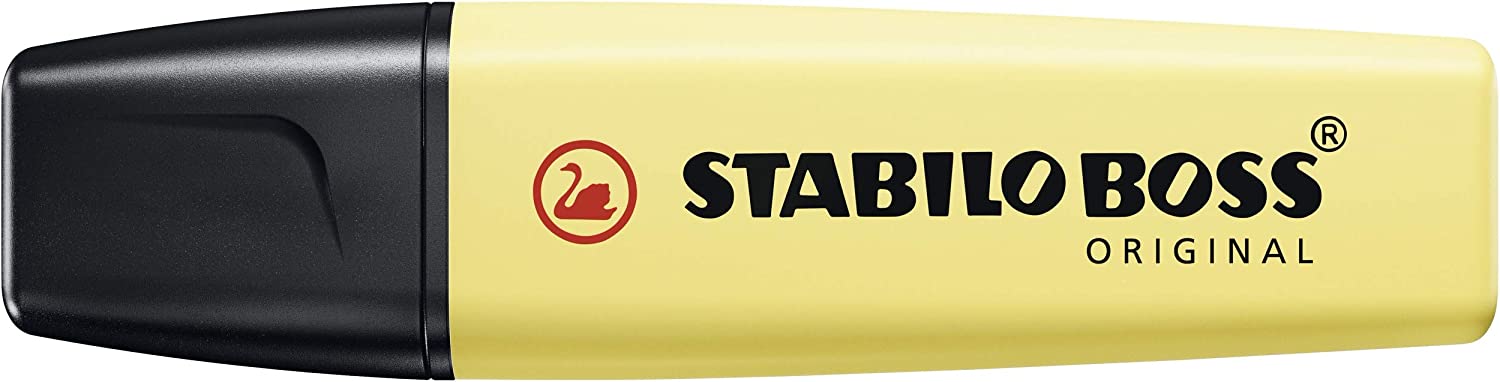 STABILO BOSS ORIGINAL Pastel - Highlighter - Pack of 4 - Hint of Mint, Pink Blush, Milky Yellow, Lilac Haze - Image 2