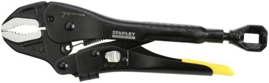 STANLEY FMHT0-75409 Fatmax Locking Mole Grip 180mm Curve Jaw Pliers, Black