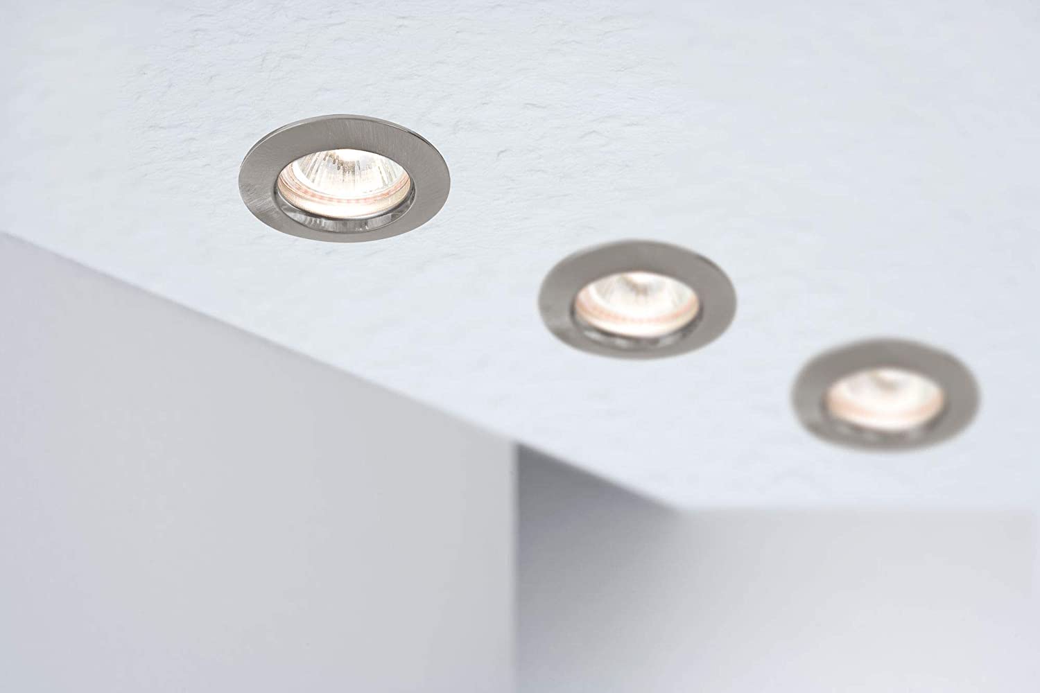 Paulmann 5796 Premium recessed Light max. 50W 230V GU10 79mm Brushed Iron, 7,9 cm x 7,9 cm x 9 cm - Image 2