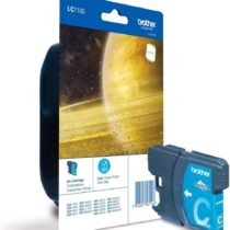 Brother LC-1100C Inkjet Cartridge, Cyan, Single Pack, Standard Yield, Includes 1 x Inkjet Cartridge, Brother Genuine Supplies