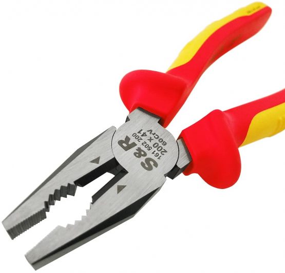 S&R VDE - Combination Insulated Pliers 180mm 1000V Universal Pliers, VDE Tested Series Engineers Pliers 1000V - Image 2