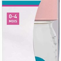 dBb Remond Fruit Juice Rubber Teat Bottle in Box, 4 oz, Pink