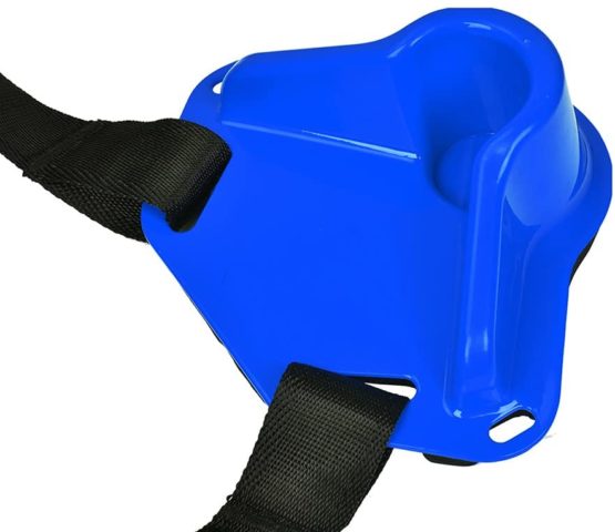 Fighting Belt Adjustable Fishing Fighting Belt Waist Rod Pole Holder Rod Racks Holder Belt for Fishing(Blue) - Image 2