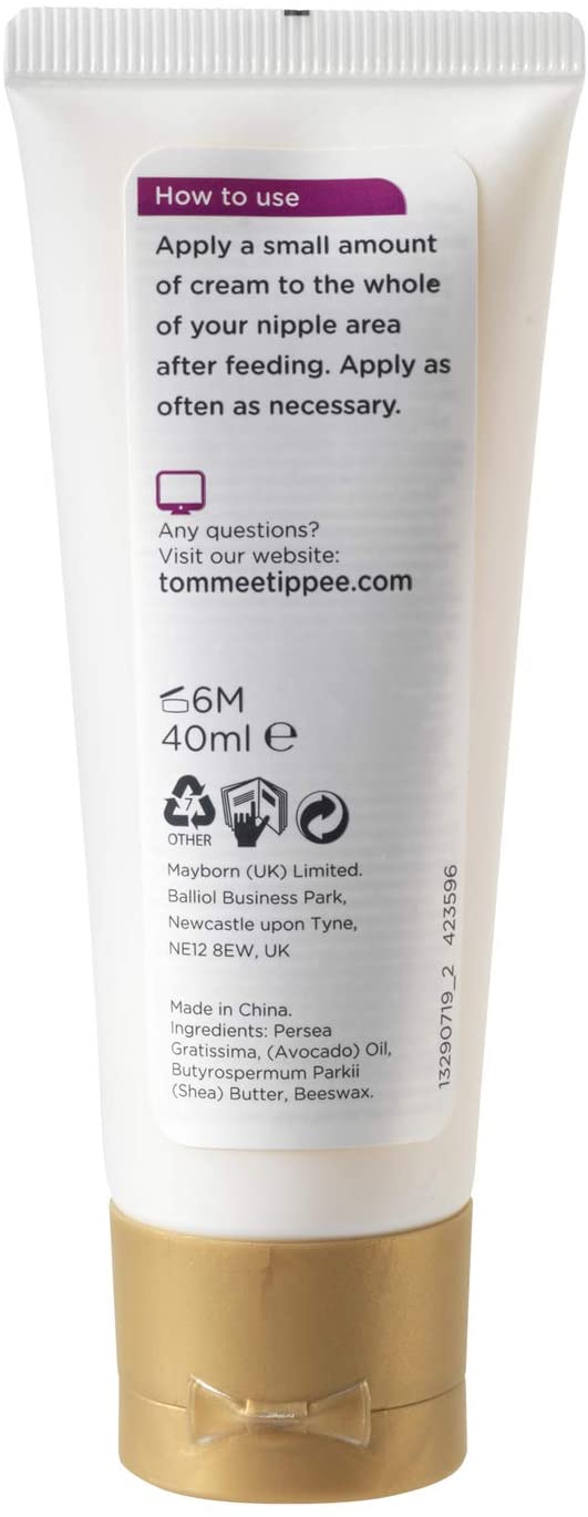 Tommee Tippee Made for Me Nipple Cream, 100% Natural, Hypoallergenic and Scent-Free, 40ml - Image 3