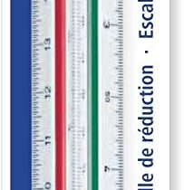 Staedtler Staedtler Mars 561 98-4 Reduction Scale Ruler Division 4 Pack of 1 on Blister Card
