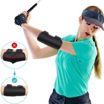Yosoo Health Gear Training Aid Swing Elbow Trainer Posture Brace for Beginners Training with Tok-Tok Sound Notifications