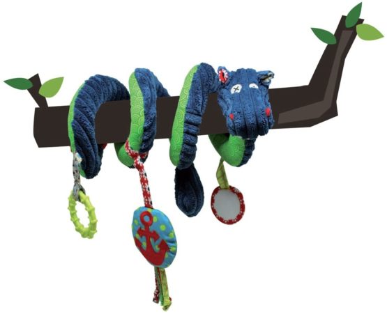 Les Deglingos Spiral Activity Toy, Hippipos The Hippo