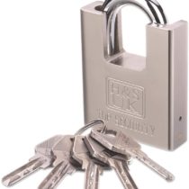 H&S 5 Keys 60mm Heavy Duty Warehouse Container Garage Shed Shutter Padlock Gate Chain Lock