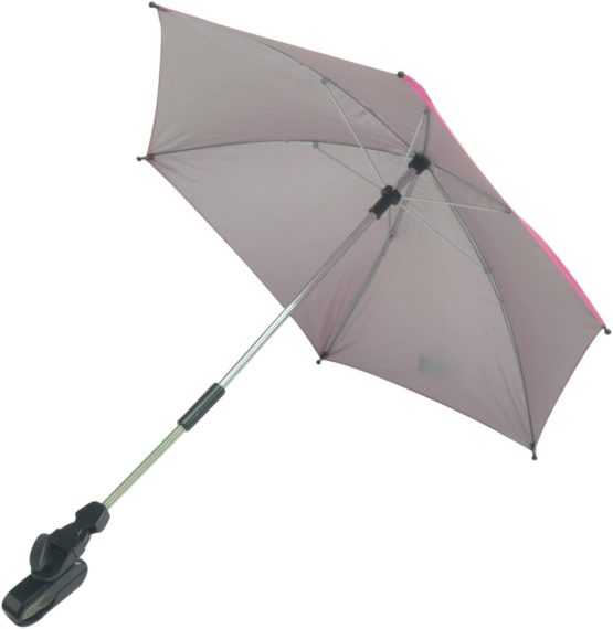 For-Your-little-One Parasol Suited with Hartan Zwillingswagen ZX II, Hot Pink - Image 4