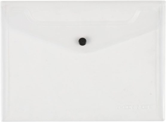Q-Connect A5 Clear Plastic Document Folder - Pack of 12 - Image 2