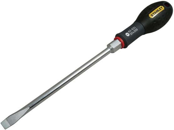 Stanley Fatmax FMHT0-62621 10 X 150mm Flared Bolster Screwdriver, Multi-Colour, 10mm x 200mm