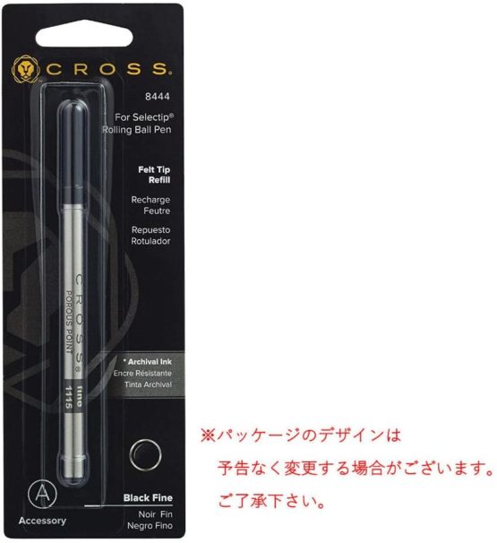CROSS Porous-Point Fine Refill for Selectip Pens in Black 8444 – Original Felt-Tip Refill for CROSS Rolling Ball Pens - Image 4
