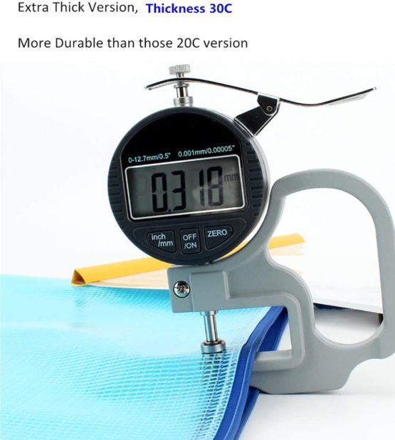 A5 Document Folder File Zipper Bags Plastic Wallets Folder Extra Thick 8PCS (A5 Zip Bag) - Image 2
