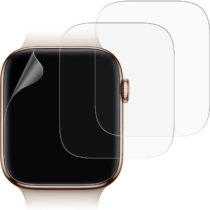 JETech Screen Protector Compatible Apple Watch 44mm Series 6/SE/5/4, TPU HD Clear Full Coverage Film, 3-Pack