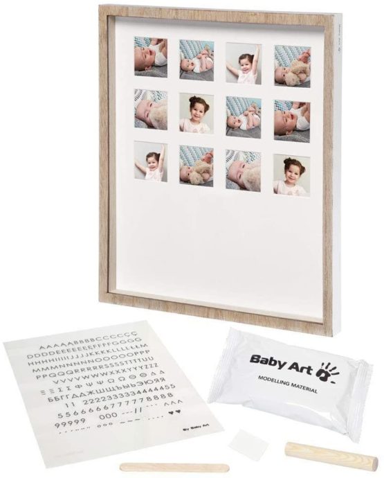 Baby Art My Very First Year Print Frame, Wooden, 3601094800 - Image 2