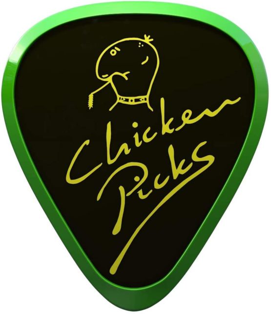 ChickenPicks guitar picks 2 x ChickenPicks Bermuda IIIP 2.7 mm guitar picks - Image 2