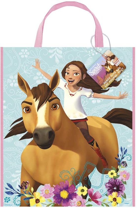 Spirit Riding Free Plastic Party Tote Bag