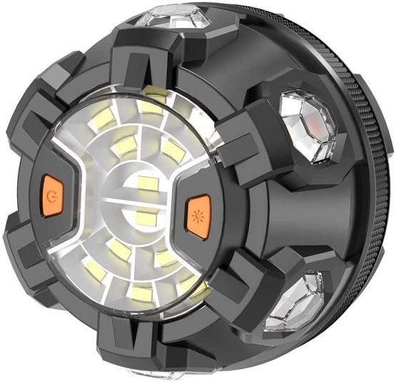 powerlantz Car Emergency Light Breakdown Kit, Super Bright LED Roadside Safety Amber Flashing Warning Light Beacon With 1.5km visibility & Magnetic Base Attachment