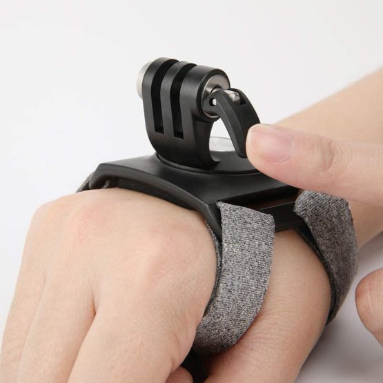 Hensych for PGYTECH Action Camera Hand and Wrist Strap for Osmo Pocket/Osmo Pocket 2/ OSMO Action,for GoPro 5/6/7,Breathability Anti Skid Adjustable Size 360 Degree Rotation - Image 4