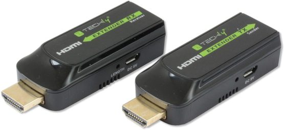 Techly IDATA EXT-E70 HDMI Extender, Black - Image 4