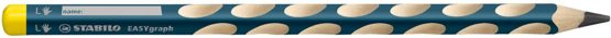 Handwriting Pencil - STABILO EASYgraph HB Left Handed Petrol - Image 2