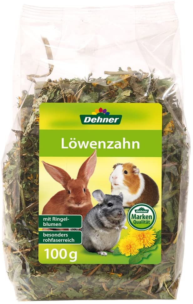 Dehner Dandelion Rodent Snack 6 x 100 g (600 g), 600 g (Pack of 1) - Image 2