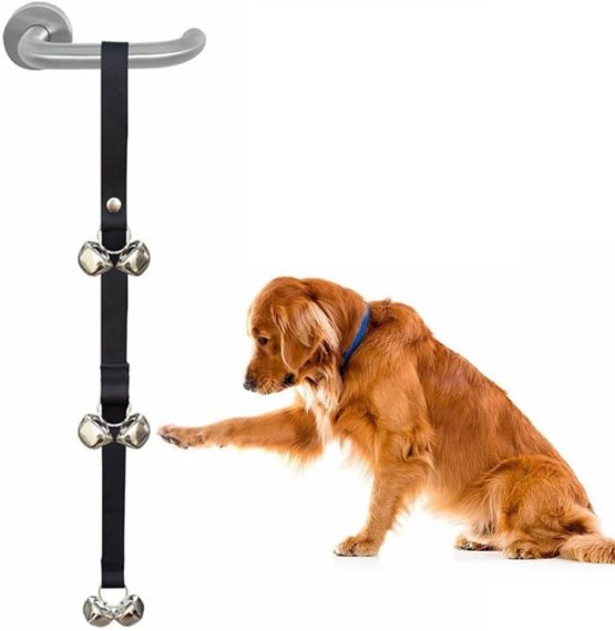ADOGO® Dog Puppy Potty Training DoorBells - Length Adjustable Dog House Toilet Training Bells