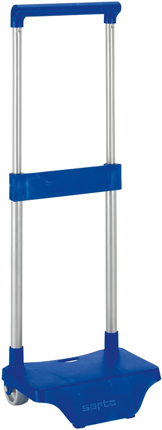 Safta Trolley for school backpacks, foldable, light, resistant with extractable grip handle and wheels