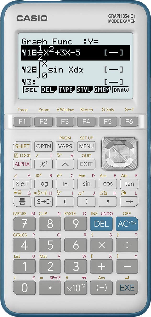 Casio Graph35+E II Python Graphic Calculator, White - Image 3