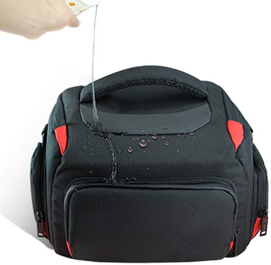 Khanka Waterproof Anti-shock DSLR Camera Case with Extra Rain Cover for Nikon D5600,D5500,D5300, D7500,D7200,D750,D850, for Canon EOS M50,EOS 4000D, 2000D and More models of cameras. - Image 2