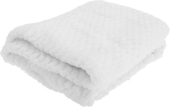 Baby Boys/Girls Supersoft Waffle Textured Blanket (75 x 90cm) (Sky Blue) - Image 4