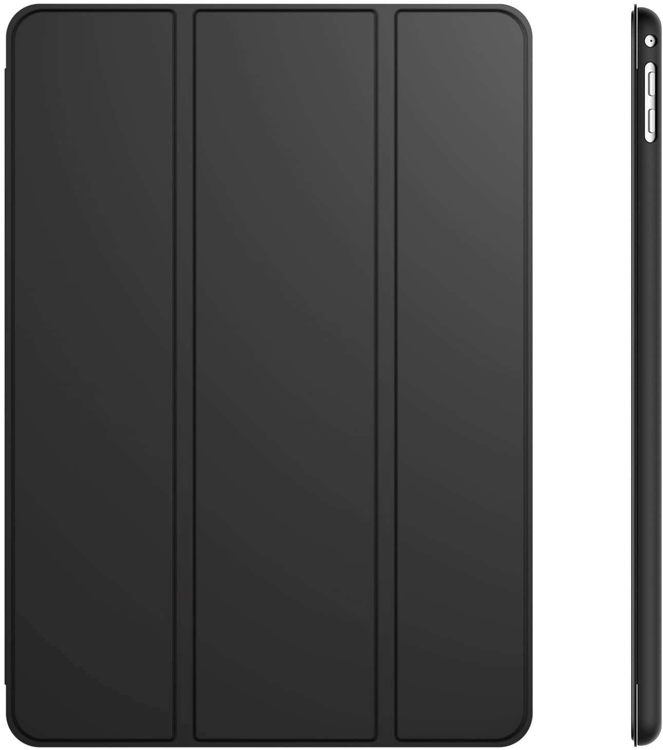 JETech Case for iPad Air 2 (Not for iPad Air 1st Edition), Smart Cover Auto Wake/Sleep (Black), 9.7 pulgadas