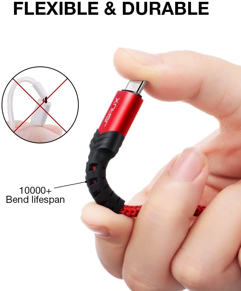 JSAUX Micro USB Cable Android Charger - Image 2