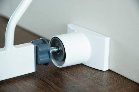 Wall Nanny Extender - 10 cm Baby Gate Extension - Extends Pressure Mounted Gates + Protects Walls + Stabilizes Gate - for Child, Pet & Dog Gates - Works on Stairs - 4 Pack Wall Protector - 4 Inches - Image 4