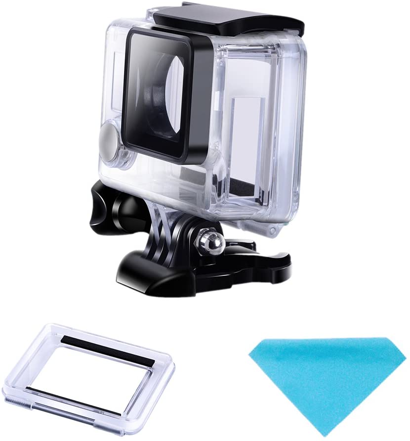 Suptig Protective case Wire Connectable Skeleton Protective Side Open Housing case for GoPro Hero 4 Hero 3+ Hero 3 camera