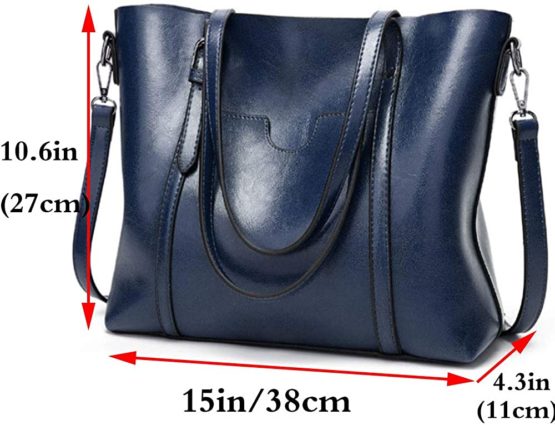 FiveloveTwo® Women Ladies All-match Top-Handle Bags Crossbody Shoulder Hobo Satchel Tote Bags Shopper Clutch Handbags Purse - Image 2