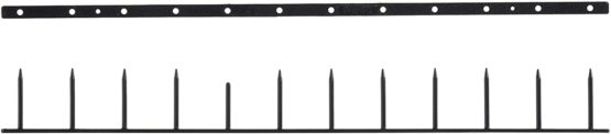 GBC VeloBind 9741037 Combs 25 mm A4 Pack of 100 Black