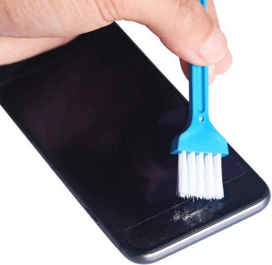Tatuo Anti Dust Plugs Compatible with iPhone 5/6/ 7/8/ X/XS, Included Phone Port Cleaning Brush Kit, Cell Phone Speaker Cleaning Brushes and Phone Receiver Cleaning Brush Set (24 Pieces) - Image 4