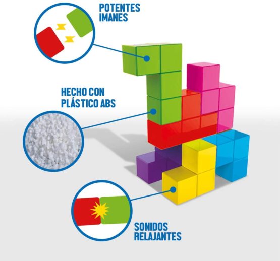 Lúdilo 80821 CUBIMAG (Ludilo) Logic, Children's, 3D Puzzles, Travel Magnetic Games, Educational Toys, Assorted - Image 3