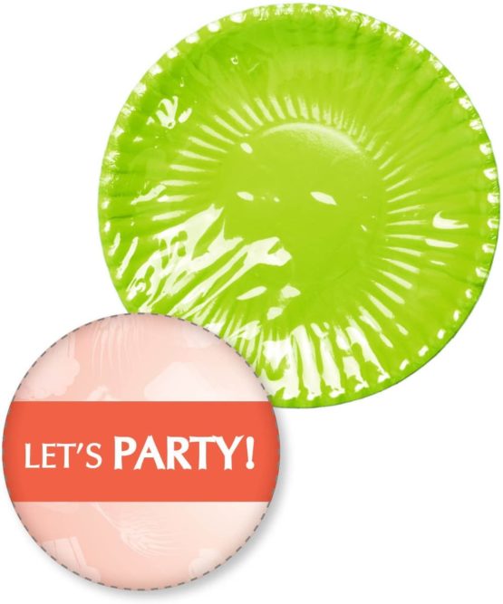 Givi Italia CC-GV-62651 10 Plates cm.18 Green Lime, Mulit Colour, 18 cm - Image 2