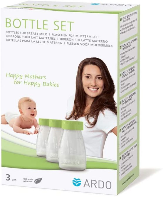 Ardo Bottle Set (Pack of 3) Baby Breastmilk Storage Bottles - Image 2