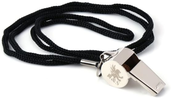 H&S 3 Whistles - Referee Whistle - Sports Whistle Metal Coach Whistle with Lanyard for Football Stainless Steel - Image 3