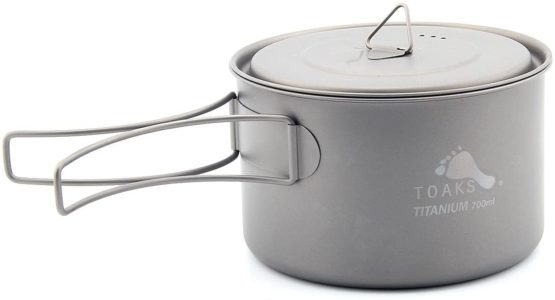 TOAKS Pure Titanium Cup Ultralight Outdoor Mug with Lid and Foldable Handle Camping Cookware - Image 4