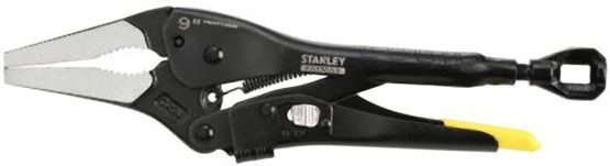 STANLEY FMHT0-74888 220 mm Fatmax Locking Mole Grip Long Nose Pliers - Black
