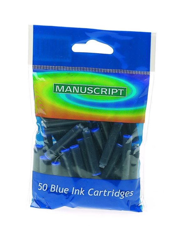 Manuscript Ink Cartridges Blue (50) MT041