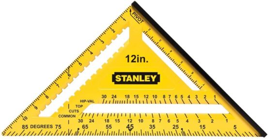 Stanley STA46011-TB STA46011 Dual Quick Square 300mm (12in) 12" Bi, Multi-Colour
