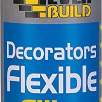 Everbuild FLEX-EBD Flexible Decorators Filler, White, 290 ml