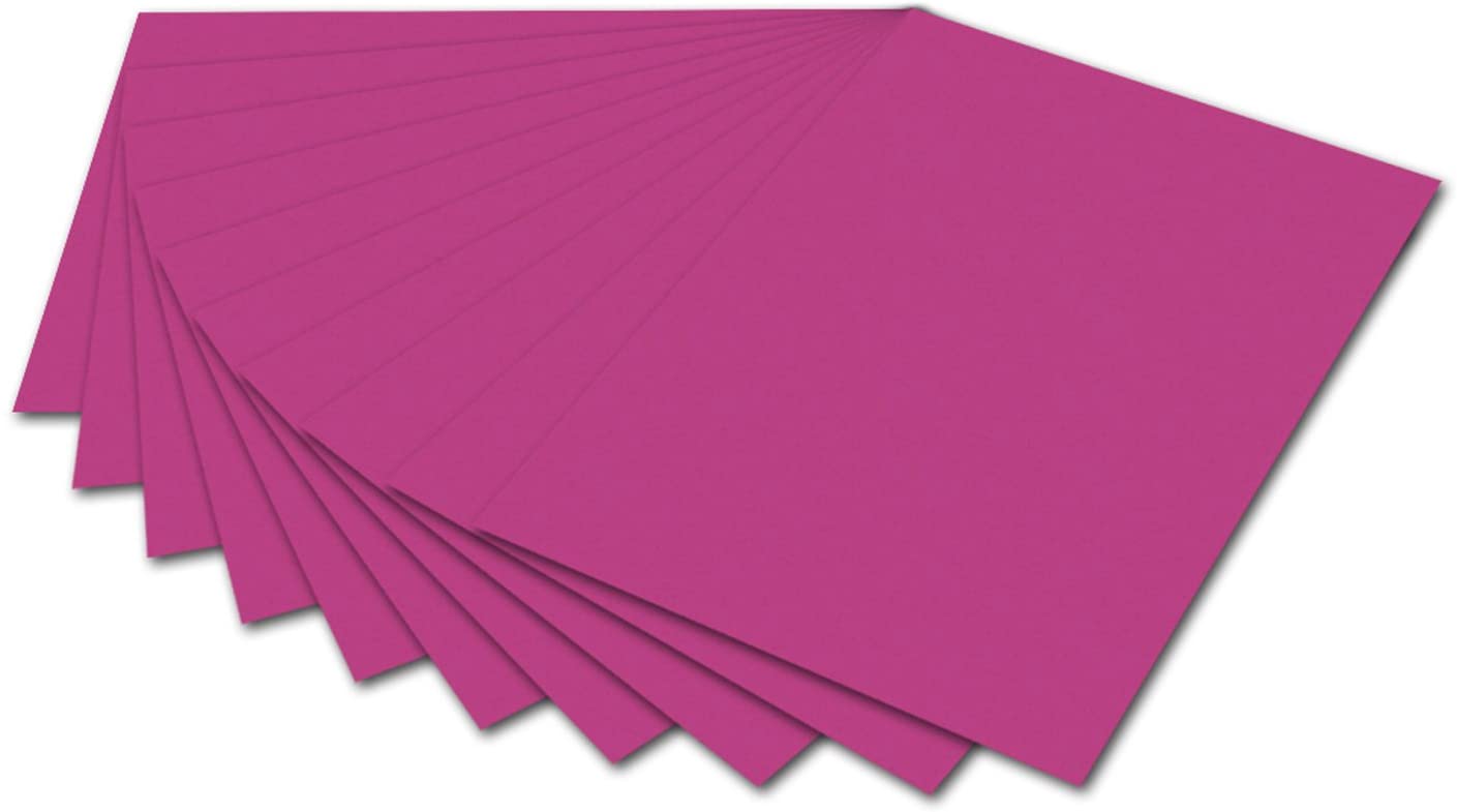 Folia 6121 Photo Card 50 x 70 cm, 10 Bogen, eosin, Medium