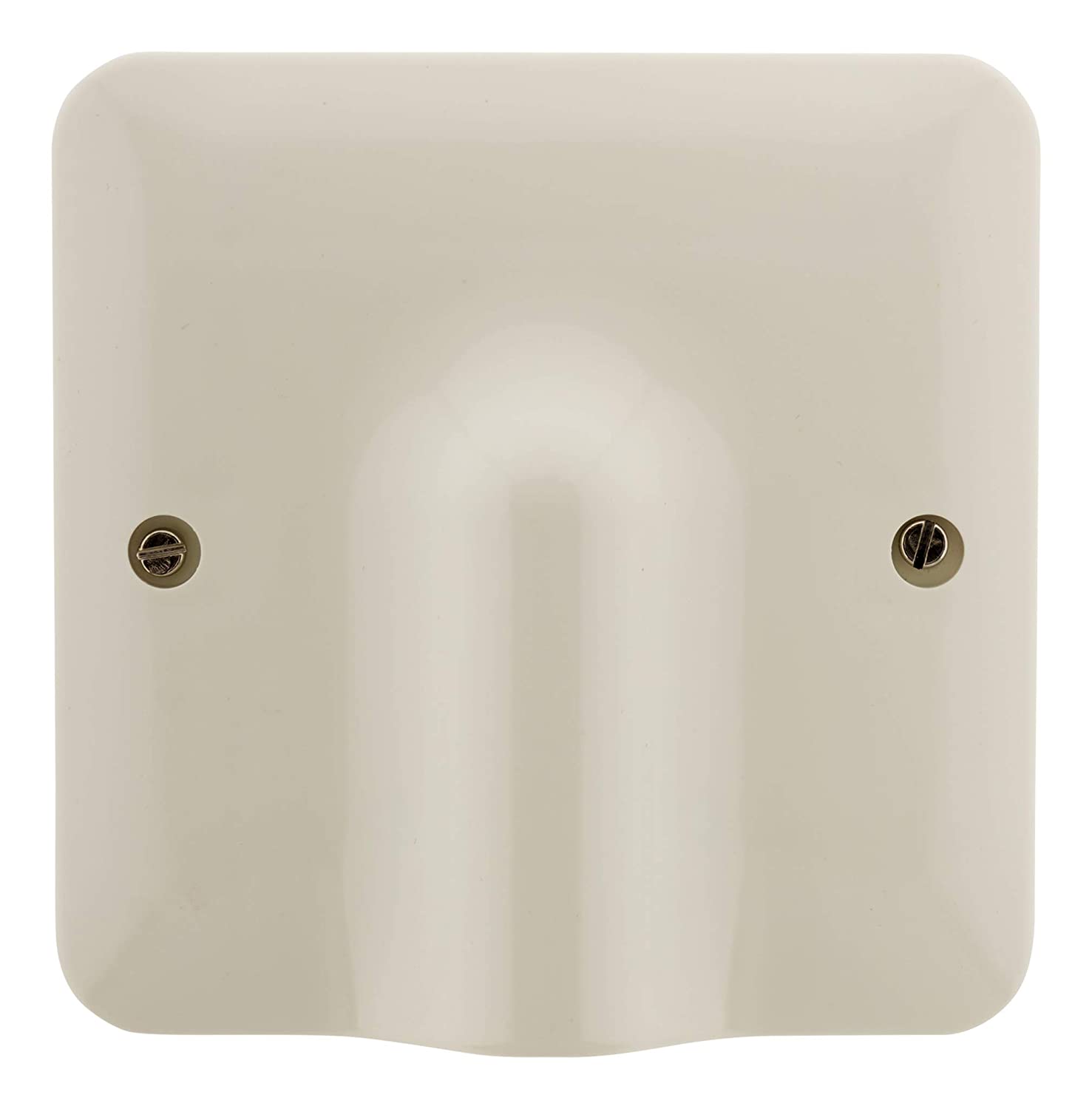 Zenitech, Cable outlet plate 32A with cable clamp, Screw mounting, External dimensions 100 x 100 mm - Image 2
